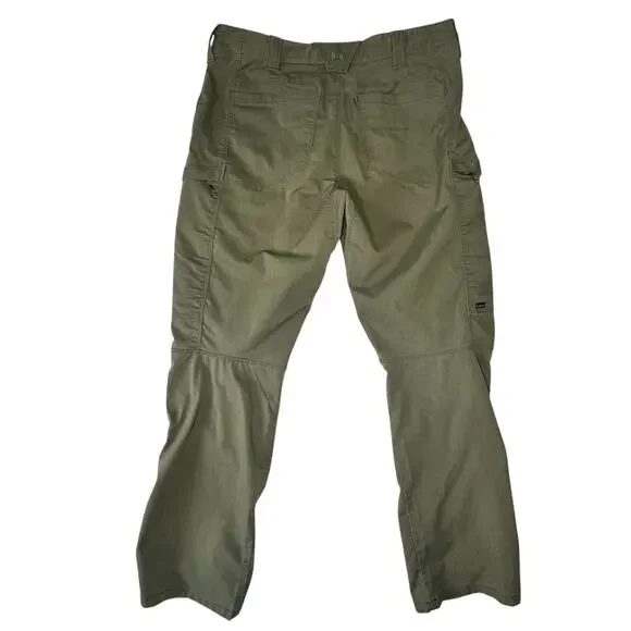 5.11 Men’s Regular Fit Stretch APEX Cargo Pant Ranger Green 34x32 - Picture 8 of 16